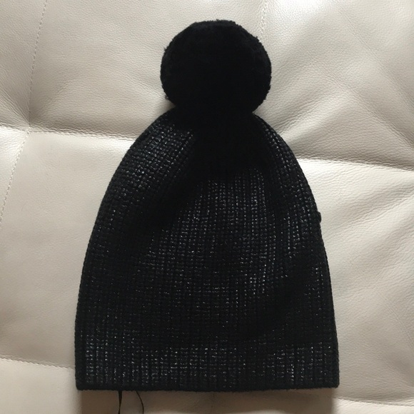 NWT BLACK LULULEMON ALL THAT SHIMMERS TOQUE FOIL - Picture 5 of 8